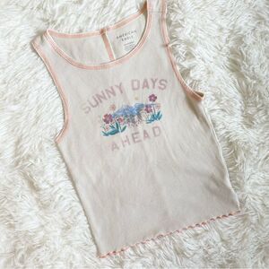 American Eagle Flower Field Tank Top